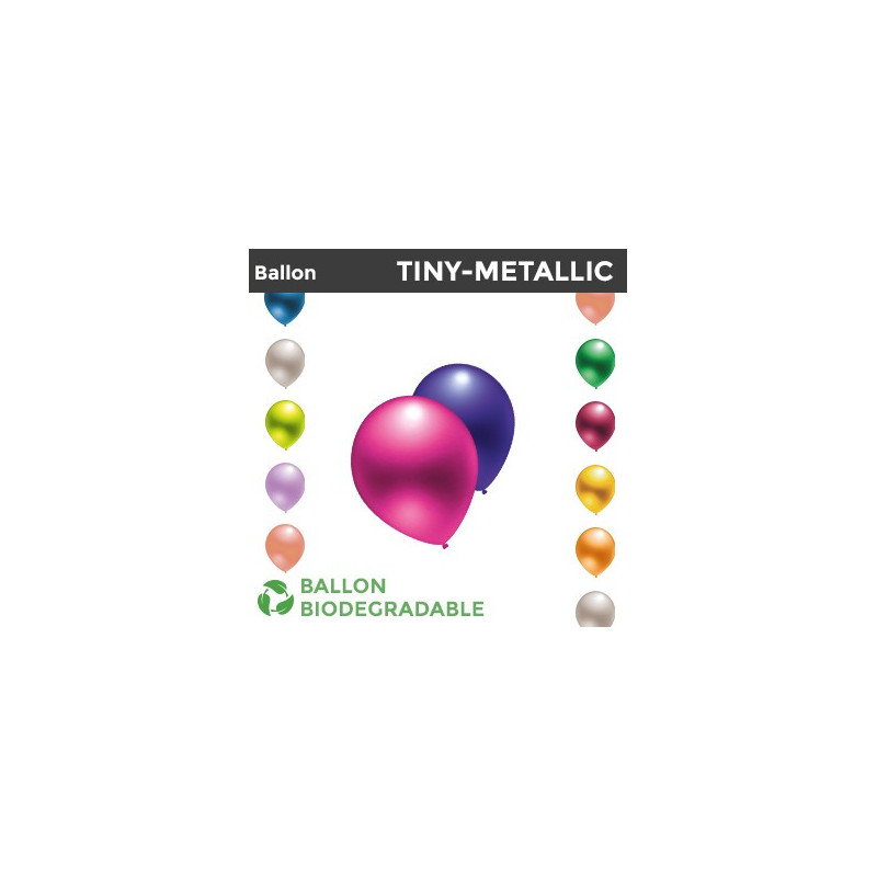 Mini Ballon TINY-METALLIC