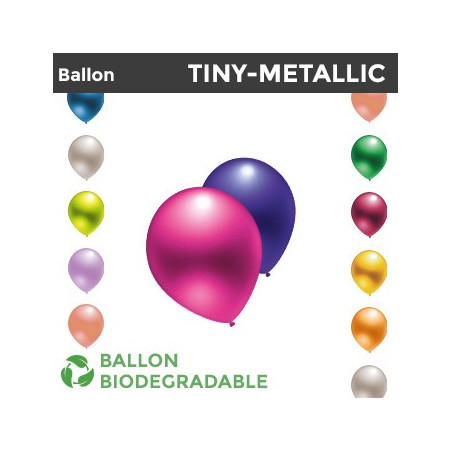 Mini Ballon TINY-METALLIC