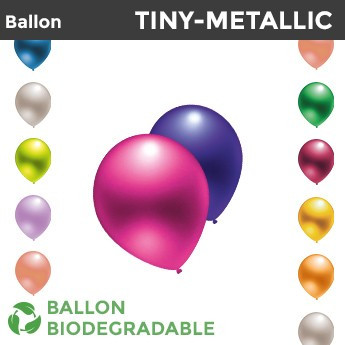 Mini Ballon TINY-METALLIC