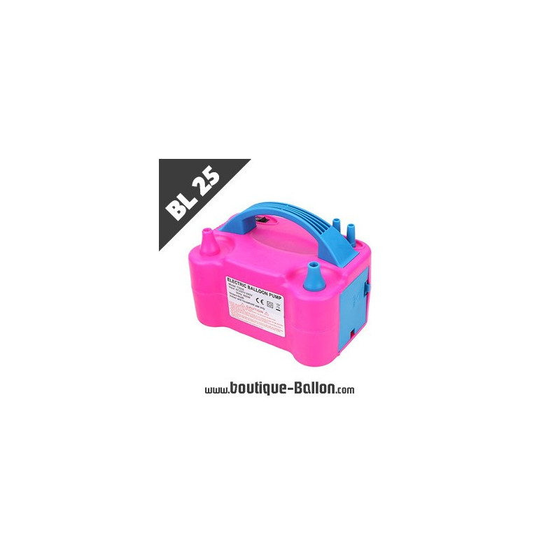 BL25 Gonfleur à Ballon Electrique - ElectricPink