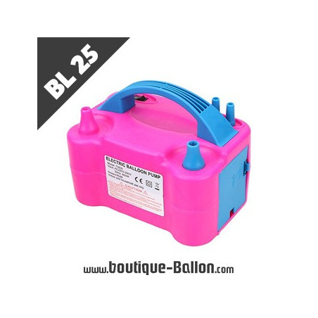 BL25 Gonfleur à Ballon Electrique - ElectricPink