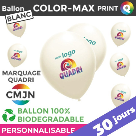 Ballon COLOR-MAX print CMJN 30 jours