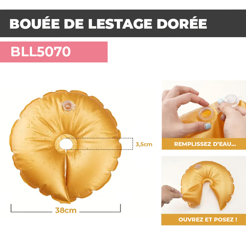 BL70 Bouée de lestage dorée