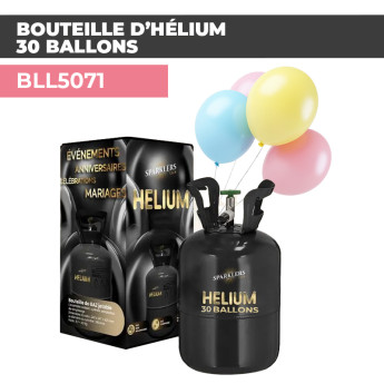 BL71 Bouteille d'hélium - 30 Ballons