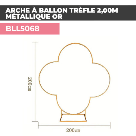 BL68 Arche à Ballon Trèfle...