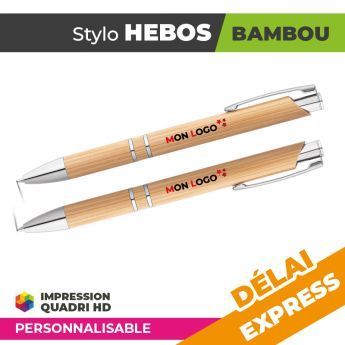 Stylo Personnalisé en Bambou | HEBOS