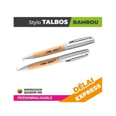 Stylo Personnalisé en Bambou | PHOBOS