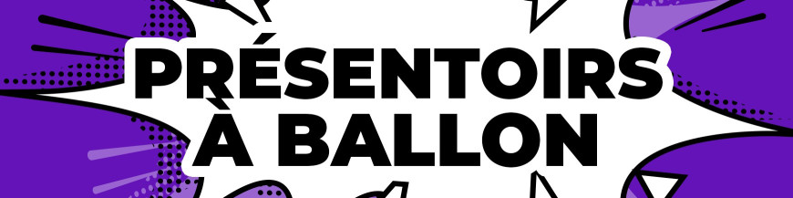 Présentoirs pour ballons de baudruche personnalisés | WIKOM