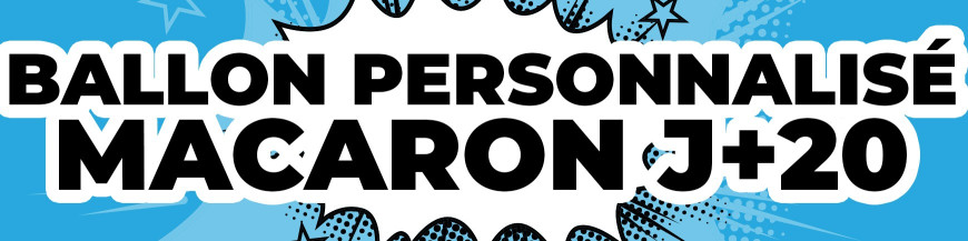 Ballon baudruche personnalisé J20 |Délai économique |WIKOM