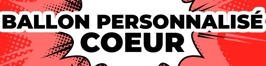 Ballons Personnalisés Forme Cœur | Ballon gonflable | WIKOM