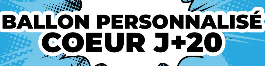 Ballons Personnalisés forme cœur Délai économique | WIKOM
