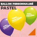Ballon personnalisé Pastel