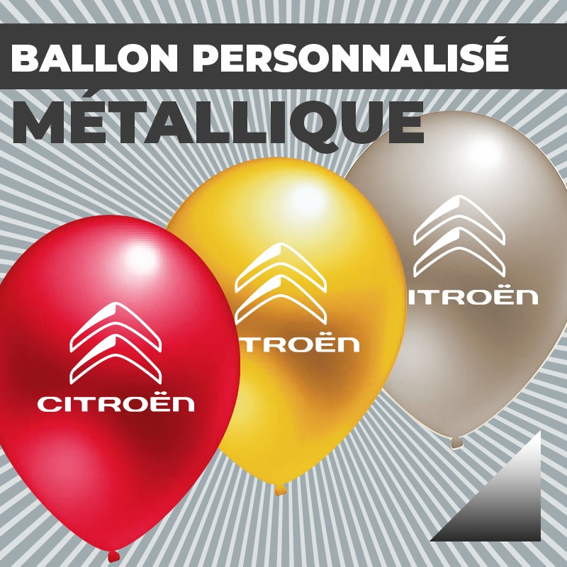 Ballon personnalisé Métallique