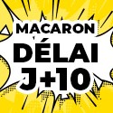 Ballon Personnalisé Macaron J+10