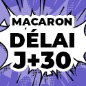 Ballon Personnalisé Macaron J+30