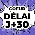Ballon Personnalisé Coeur J+30