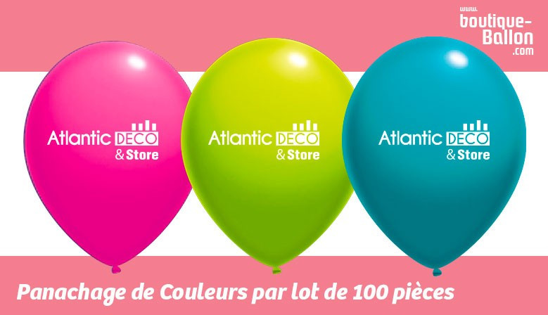 N°1 sur les Ballons de baudruche  - Panachage de Couleur Gratuit - Livraison Offerte dans toute la France à partir de 100€ HT !